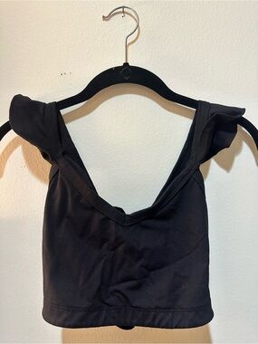 Year of Ours Black Sports Bra